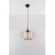 SOLLUX PENDANT WOOD MANDELINO SL.0392