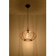 SOLLUX PENDANT WOOD MANDELINO SL.0392