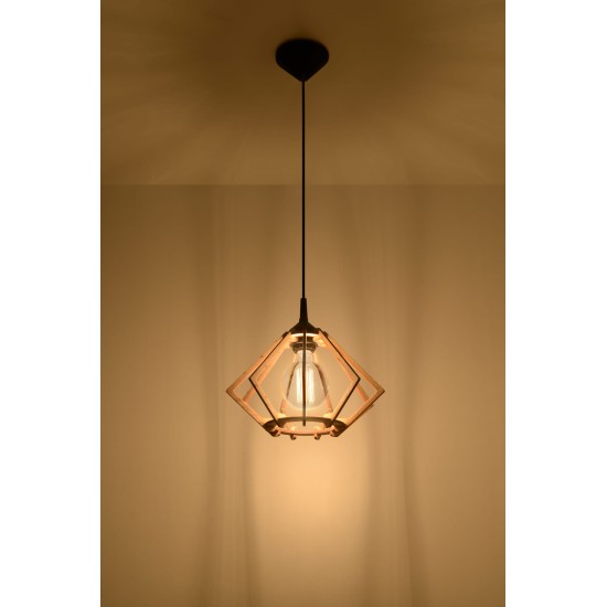 SOLLUX PENDANT WOOD POMPELMO SL.0393