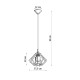 SOLLUX PENDANT WOOD POMPELMO SL.0393