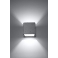 SOLLUX WALL LAMP QUAD PERSIAN INDIGO SL.0487 GREY 8W
