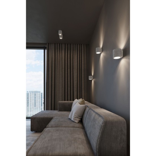 SOLLUX CEILING LIGHT, SPOT ORBIS PERSIAN INDIGO SL.0488 GREY 10W