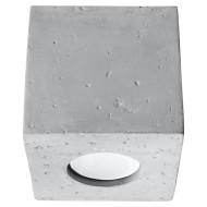 SOLLUX SQUARE CEILING SPOT QUAD PERSIAN INDIGO SL.0489 GREY 10W