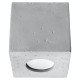 SOLLUX SPOT PATRAT DE TAVAN QUAD PERSIAN INDIGO SL.0489 GRI 10W