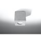 SOLLUX SPOT PATRAT DE TAVAN QUAD PERSIAN INDIGO SL.0489 GRI 10W