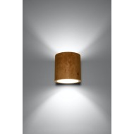 SOLLUX ROUND WALL LAMP ORBIS PEACH PUFF SL.0490 