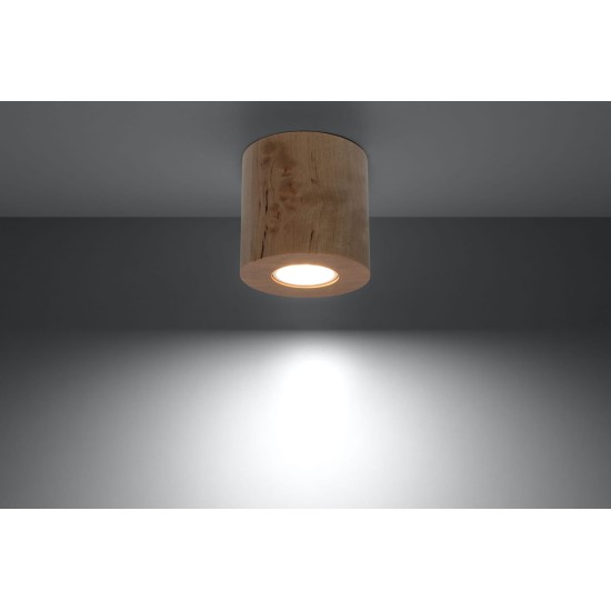 SOLLUX CEILING LIGHT, SPOT ORBIS PEACH PUFF SL.0492