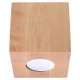 SOLLUX SQUARE CEILING SPOT QUAD PEACH PUFF SL.0493