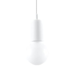 SOLLUX ПЕНДЕЛ DIEGO 1 БЯЛ E27 1x60W IP20 SL.0569