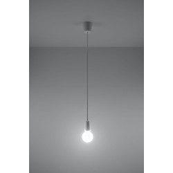 SOLLUX ПЕНДЕЛ DIEGO 1 БЯЛ E27 1x60W IP20 SL.0569
