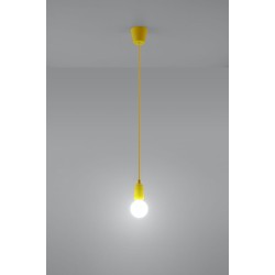 SOLLUX ПЕНДЕЛ DIEGO 1 ЖЪЛТ E27 1x60W IP20 SL.0578