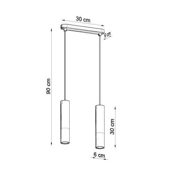 SOLLUX PENDANT PABLO 2 SL.0629