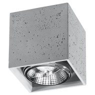 SOLLUX SQUARE CEILING SPOT VALDE PERSIAN INDIGO SL.0646 GREY 10W