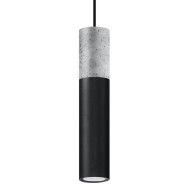 SOLLUX PENDANT BLACK BORGIO SL.0650