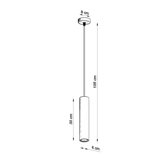 SOLLUX PENDANT LUVO 1 SL.0653
