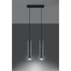 SOLLUX LUVO 2 HANGING LAMP GU10 2X40W IP20 SL.0654