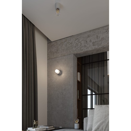 SOLLUX ROUND CEILING LIGHT ORBIS PERSIAN INDIGO SL.0678 GREY