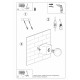 SOLLUX WALL LAMP ARIZ INDIGO GREY
