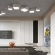 SOLLUX CEILING LIGHT HEXA 35 WHITE E27 2x60W IP20 SL.0689