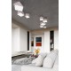 SOLLUX CEILING LIGHT HEXA 35 WHITE E27 2x60W IP20 SL.0689