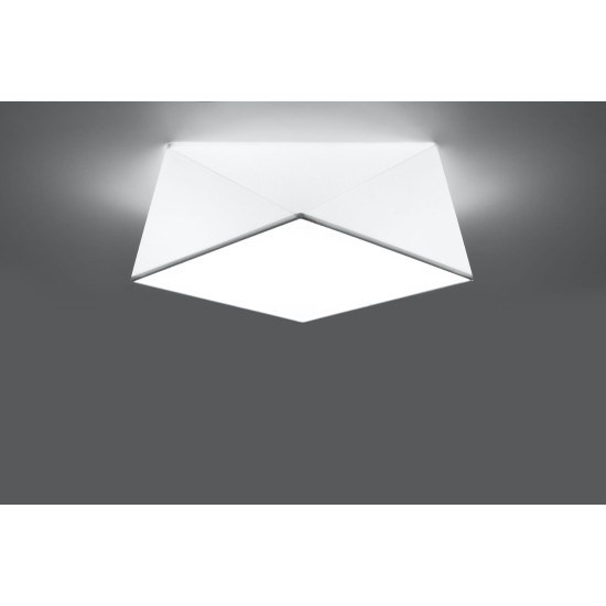 SOLLUX CEILING LIGHT HEXA 35 WHITE E27 2x60W IP20 SL.0689