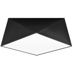 SOLLUX ПЛАФОН HEXA 35 ЧЕРЕН E27 2x60W IP20 SL.0690
