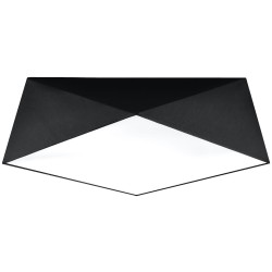 SOLLUX ПЛАФОН HEXA 45 ЧЕРЕН E27 3x60W IP20 SL.0693