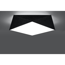 SOLLUX ПЛАФОН HEXA 45 ЧЕРЕН E27 3x60W IP20 SL.0693