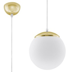 SOLLUX ПЕНДЕЛ  UGO 20 БЯЛ E27 1x60W IP20 SL.0715