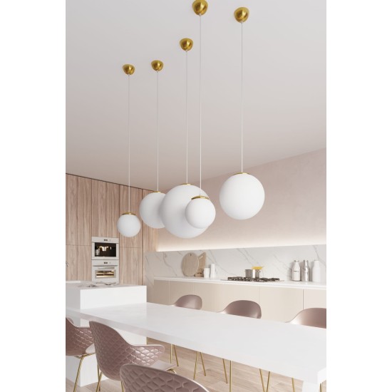 SOLLUX PENDUL UGO 30 ALB E27 1x60W IP20 SL.0716