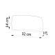 SOLLUX WALL LAMP PONTIUS GREY SL.0875
