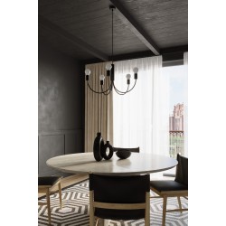 SOLLUX ПОЛИЛЕЙ PICCOLO 3 ЧЕРЕН E27 3x60W IP20 SL.0856