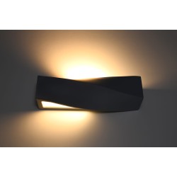 SOLLUX WALL LAMP SIGMA BLACK SL.0870