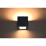SOLLUX WALL LAMP LEO BLACK SL.0872