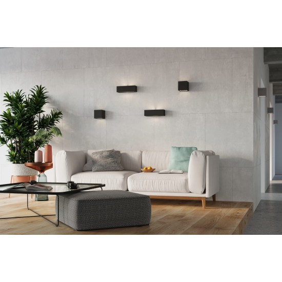 SOLLUX WALL LAMP LEO BLACK SL.0872