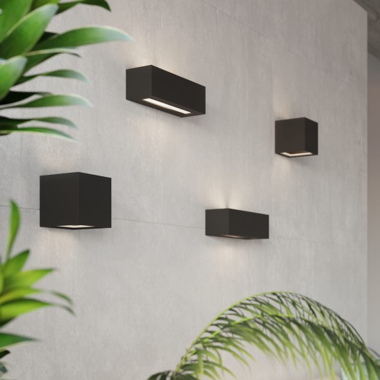 SOLLUX WALL LAMP LEO BLACK SL.0872