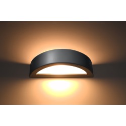 SOLLUX WALL LAMP ATENA GREY SL.0873
