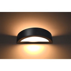 SOLLUX WALL LAMP ATENA BLACK SL.0874