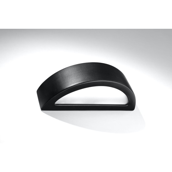 SOLLUX WALL LAMP ATENA BLACK SL.0874