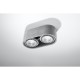 SOLLUX CEILING SPOT BASIC 2 PERSIAN INDIGO GREY SL.0882 2xGU10X10W
