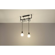 SOLLUX ПОЛИЛЕЙ SALAMANCA 2 E27 2x60W IP20 SL.0894