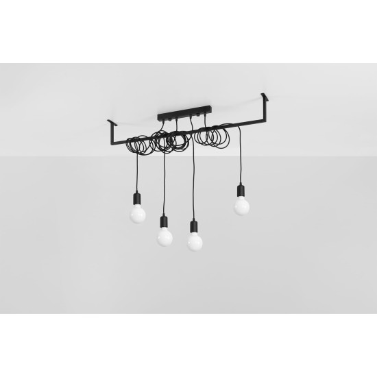 SOLLUX ПОЛИЛЕЙ SALAMANCA 4 E27 4x60W IP20 SL.0895