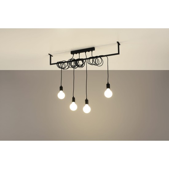 SOLLUX ПОЛИЛЕЙ SALAMANCA 4 E27 4x60W IP20 SL.0895