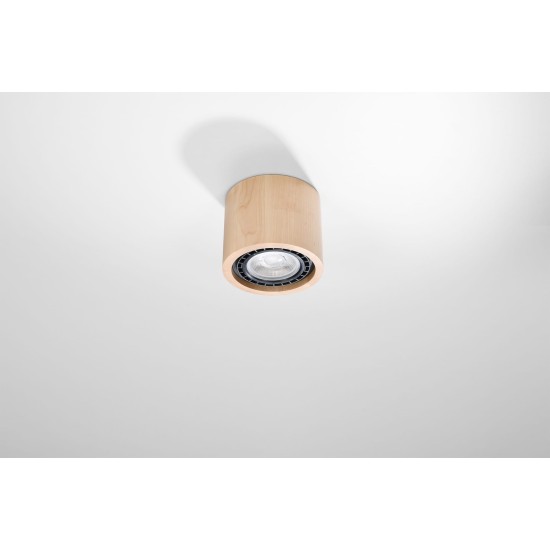 SOLLUX ROUND CEILING DOWN LIGHT SPOT PEACH PUFF SL.0913