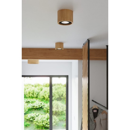 SOLLUX ROUND CEILING DOWN LIGHT SPOT PEACH PUFF SL.0913