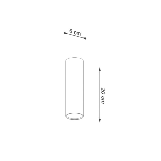 SOLLUX CEILING LIGHT, SPOT LAGOS 20 SL.1001