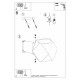 SOLLUX WALL LAMP WOODY PEACH PUFF SL.1008