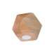 SOLLUX ROUND CEILING DOWN LIGHT SPOT WOODY 1 PEACH PUFF SL.1009