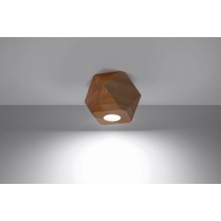 SOLLUX ЛУНА, СПОТ ЗА ТАВАН WOODY 1 PEACH PUFF SL.1009