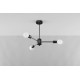 SOLLUX CANDELABRU LANGO 3 NEGRU E27 3x60W IP20 SL.1021